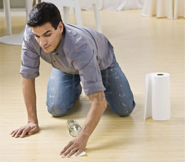 Cleaning Hardwood Floors