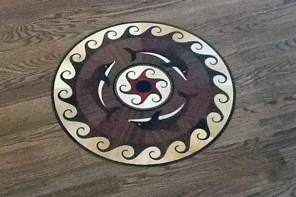 Medalian Flooring Inlay